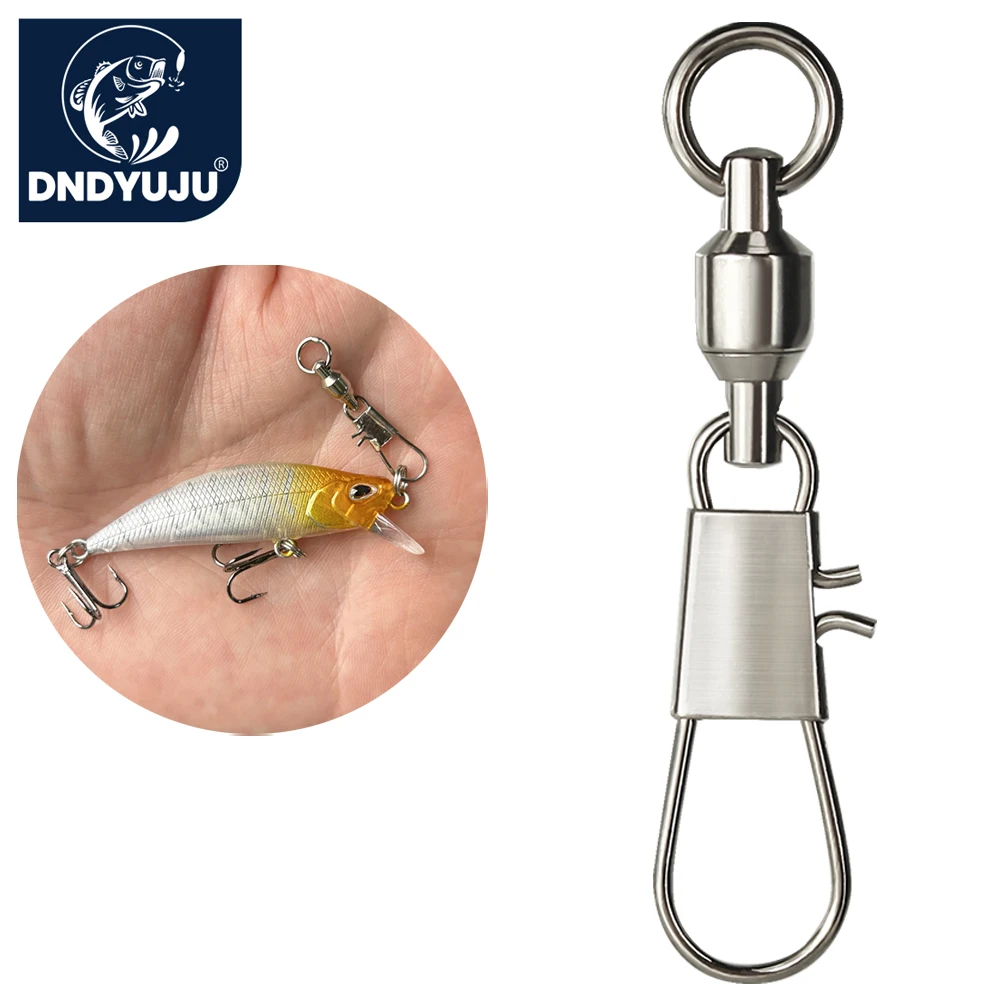 Fishing Equipment Cheap - DNDYUJU 50pcs Swivel Pancing Bantalan Bola