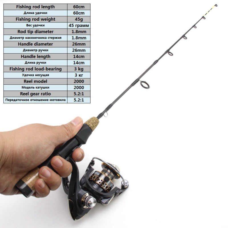 60Cm 2 Ujung Joran Gulungan Ko - Ice Fishing Tip Up ulasan dan harga
