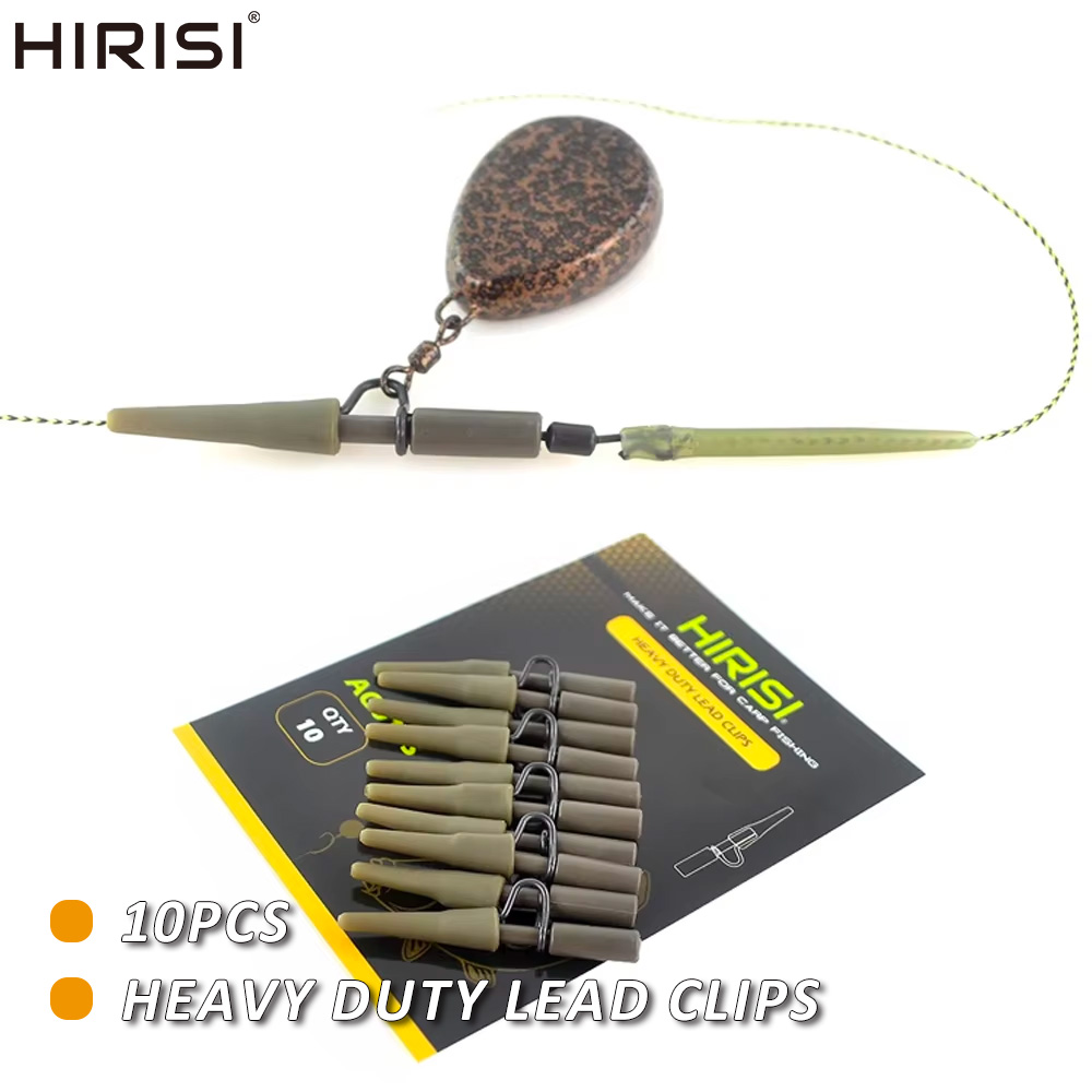 Hirisi 10 Buah Klip Timah Tuga - Ice Fishing Tip Up ulasan dan harga